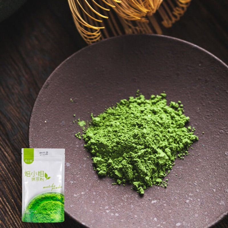 HelloYoung Pure Organic Certified Quality Natural Matcha Tea Matcha Powder Green Tea 100g Secondary image