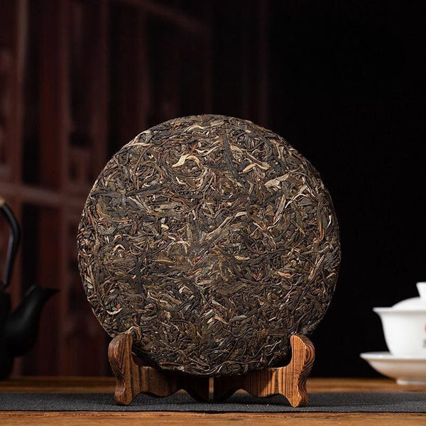 HelloYoungTea 2018 Yunzhang Rattan Spring Mengku Ancient Tree Teng Tiao Pu-erh Tea Raw 357g