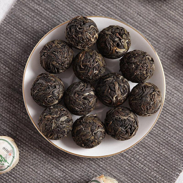 HelloYoungTea Yunnan Pu'er Tea Xigui Longzhu Big Tree Raw Tea Mini Small Tuo Tea 500g Bulk