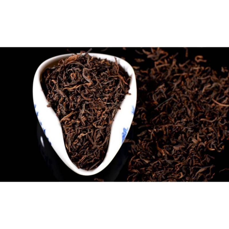 HelloYoungTea Yunnan Menghai Palace Old Tree Pu erh Ripe Loose Leaf Tea 500g