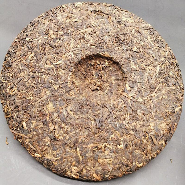 HelloYoungTea 1999 Yunnan Tong Qing Hao Yiwu Mt. Old Tea Puerh Tea Cake Ripe Puer Cooked 357g