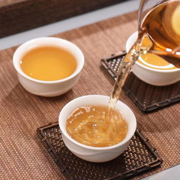 HelloYoungTea 400g Fuding high mountain white tea Longzhu old white tea Shoumei tea