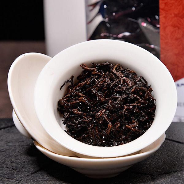 HelloYoungTea Premium Yunnan Pu-erh Ripe Black Tea Loose Leaf  Aged & Earthy, Digestive Health