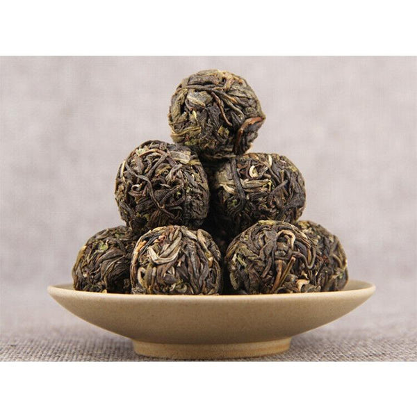 Glutinous Rice Fragrance Pu'er Raw Tea Dragon Pearl 500g Pu'er Tea Tuocha