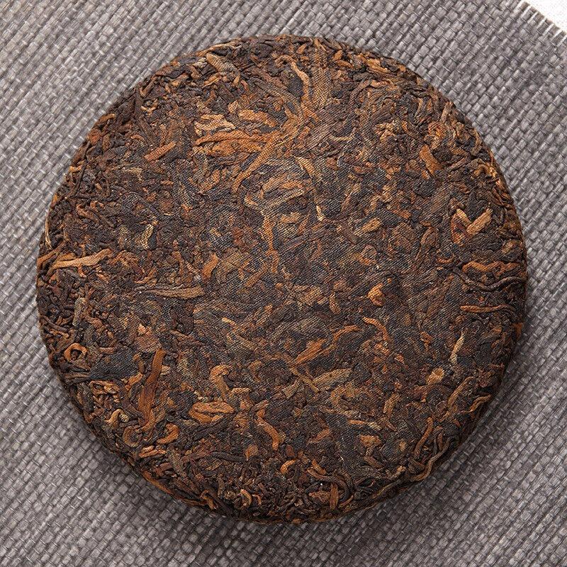 HelloYoungTea 100g Yunnan Puerh Tea Menghai Ripe Tea Run Cakes Big Tree Small Cakes Ripe Tea