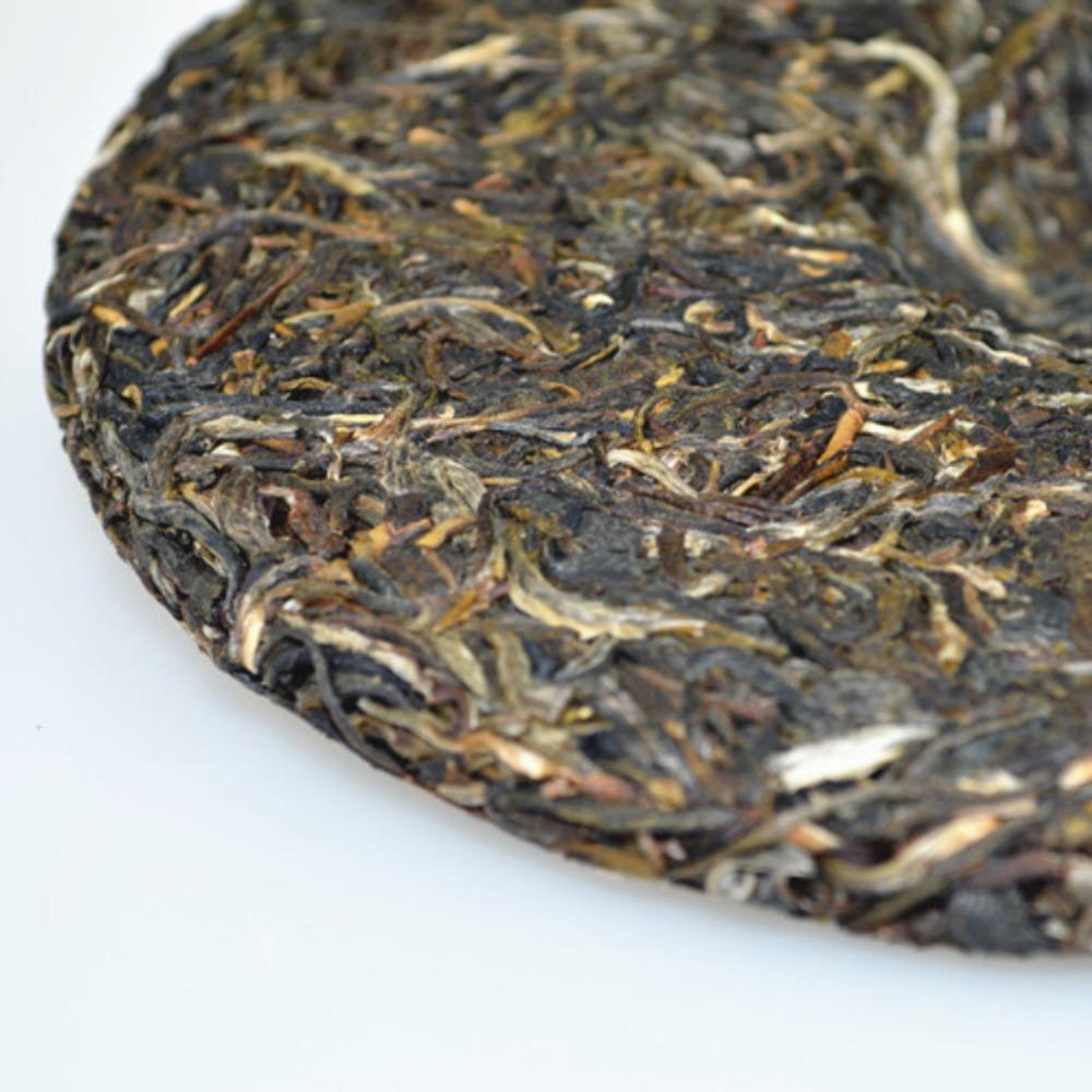 HelloYoungTea Yunnan Natural Old Tree Puerh Raw Tea Cake 357g