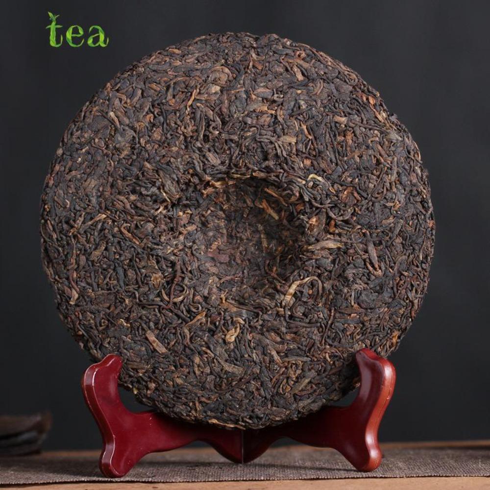 HelloYoungTea 2017 Yunnan Iceland Sweet Rich Aged Ripe Puer Qizi Tea Cake 357g