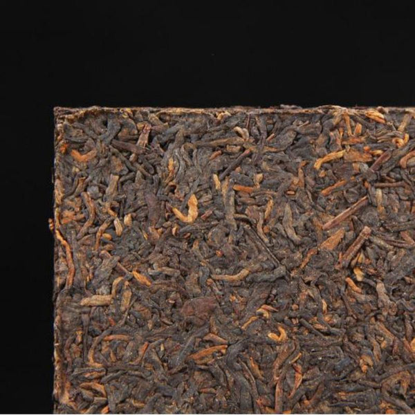 HelloYoungTea 250g Yunnan Puerh Ripe Tea Brick Chinese Organic Aged Tree Old Pu-erh Cooked Tea