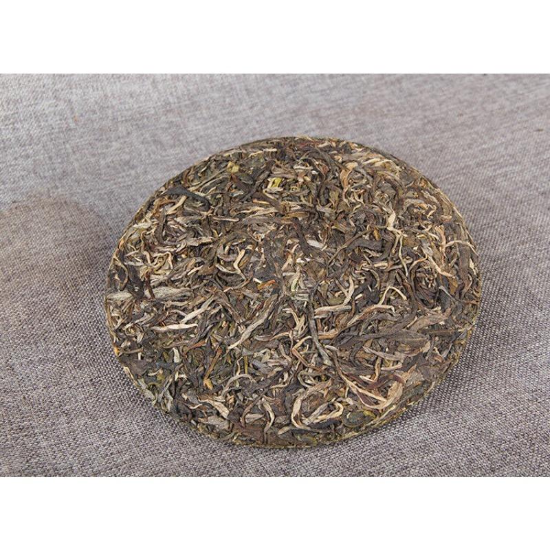 HelloYoungTea Ancient Tree Tea Puerh Raw 357g TeaCake Traditional Handmade Puerh Pure Material