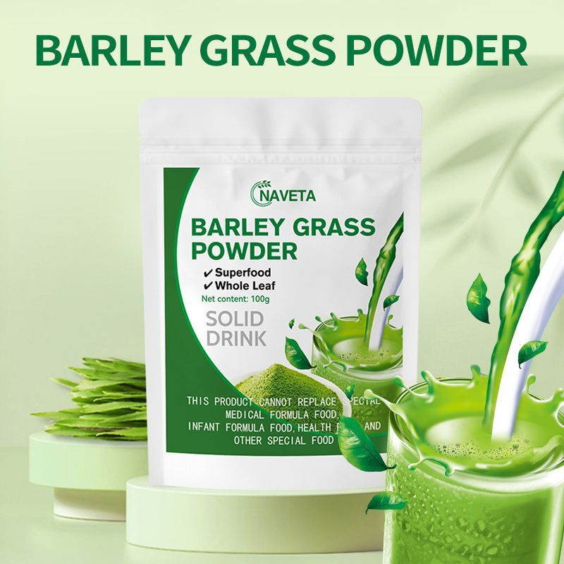 Organic Barley Green Juice Natural Barley Grass Powder 100G