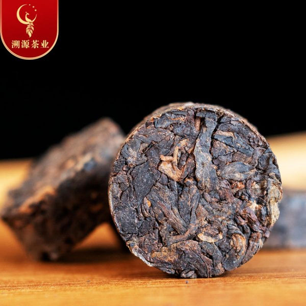 HelloYoungTea 500g Yunnan Pu'er Tea Ripe Tea Aged Pu'er Small Round Cake Mini Tuo Tea