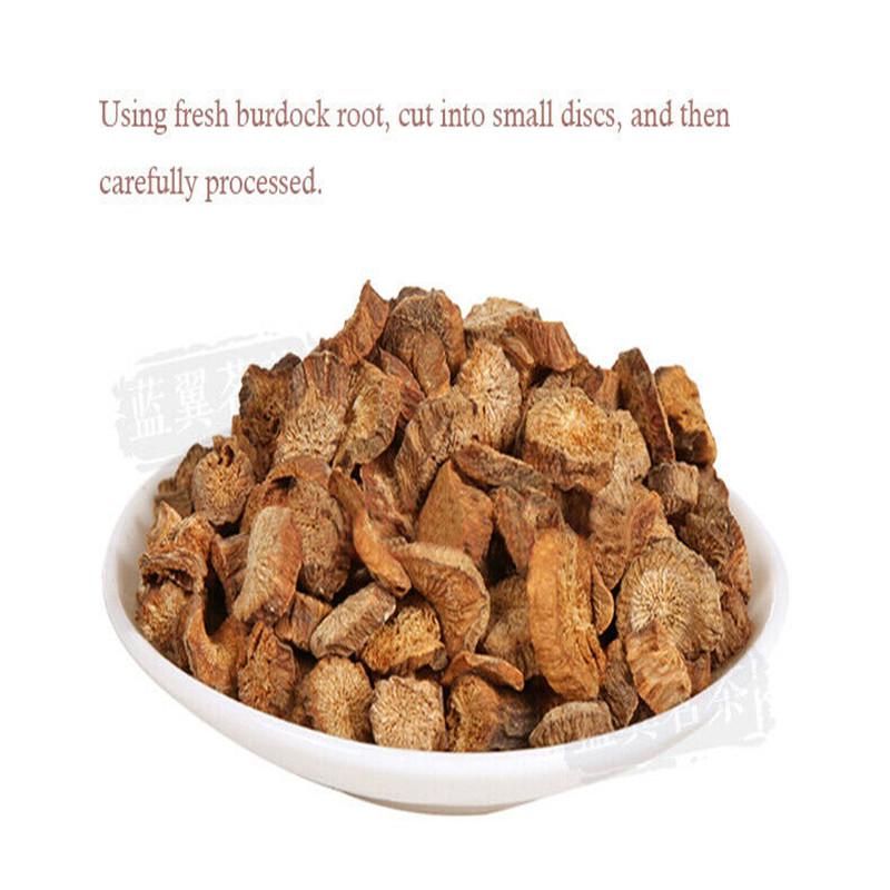 HelloYoungTea 250g Dried Burdock Tea Premium Organic Herbal Tea Healthy Drink New Slimming Tea