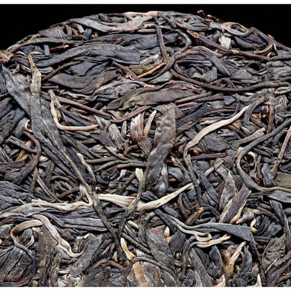 HelloYoungTea Yunnan Mangzhi Premium Ancient Tree Raw Pu-erh Cake 357g