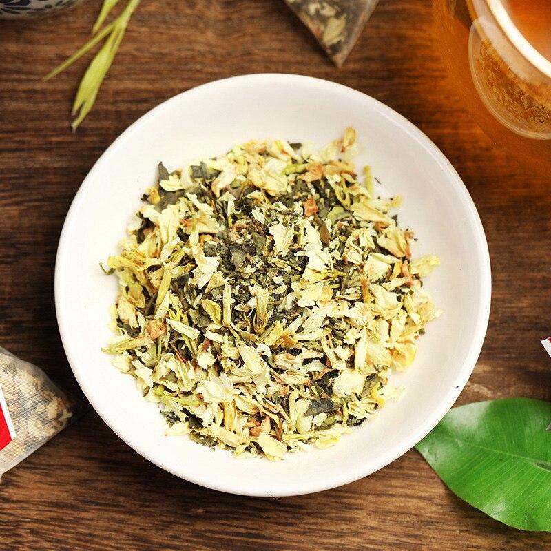 HelloYoungTea 2023 Jasmine Tea, Jasmine Green Tea Bags (20 pcs), Aromatic Green Tea in Box, 70g / 210g / 350g