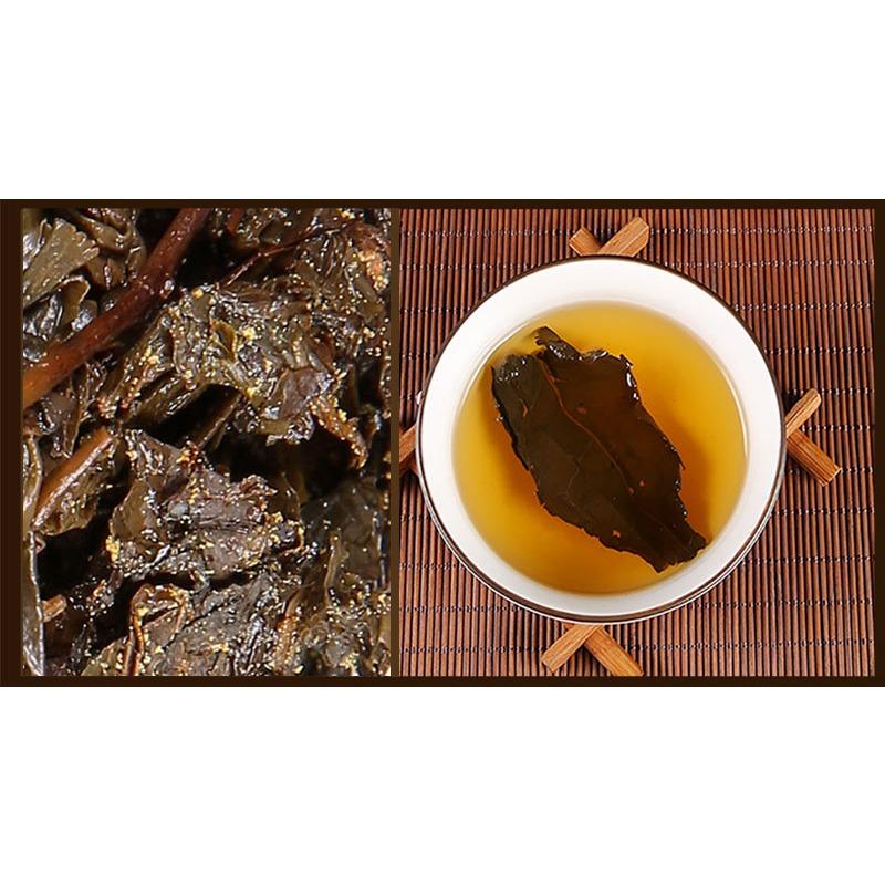 Hunan Anhua Baishaxi 2017/2019 Fu Yuan Dark Tea Golden Flower Fu Zhuan Tea 750g