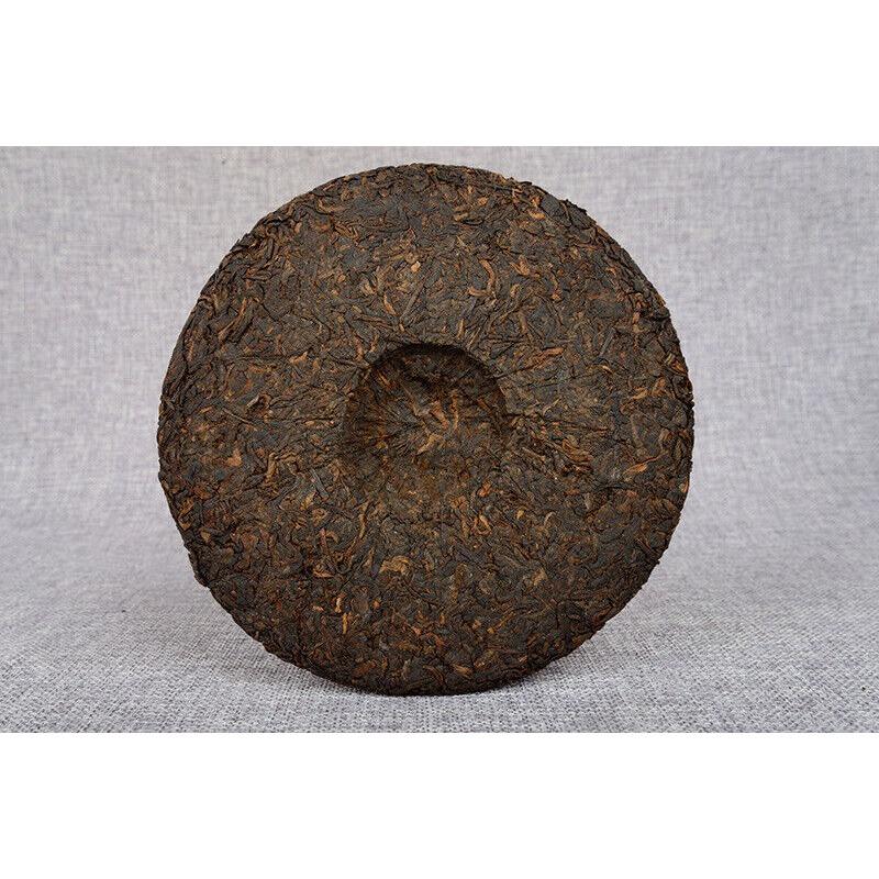 Yunnan Pu'er Ripe Tea Cake Pu'er Ripe Tea 357g Golden Bud Tea Cake