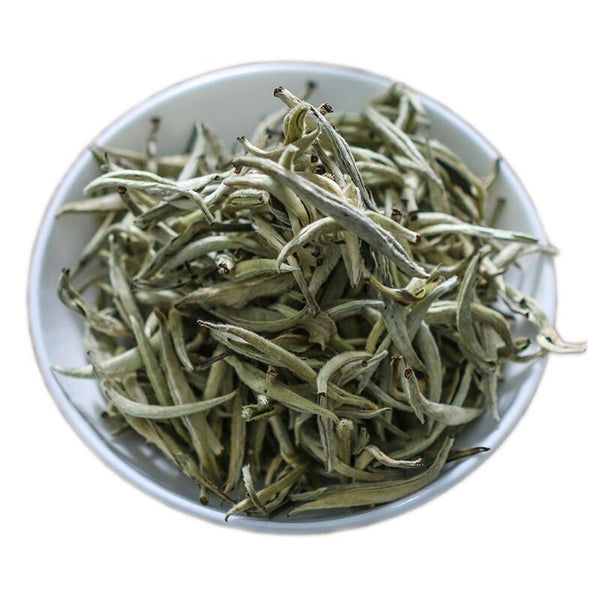 HelloYoungTea Premium Bai Hao Yin Zhen * Chinese Silver Needle White Tea Silver Needle Loose