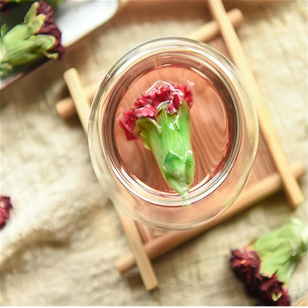 HelloYoungTea Yunnan Dry Carnation Flowers Super Grade Herbal Tea Loose Leaf High Quality