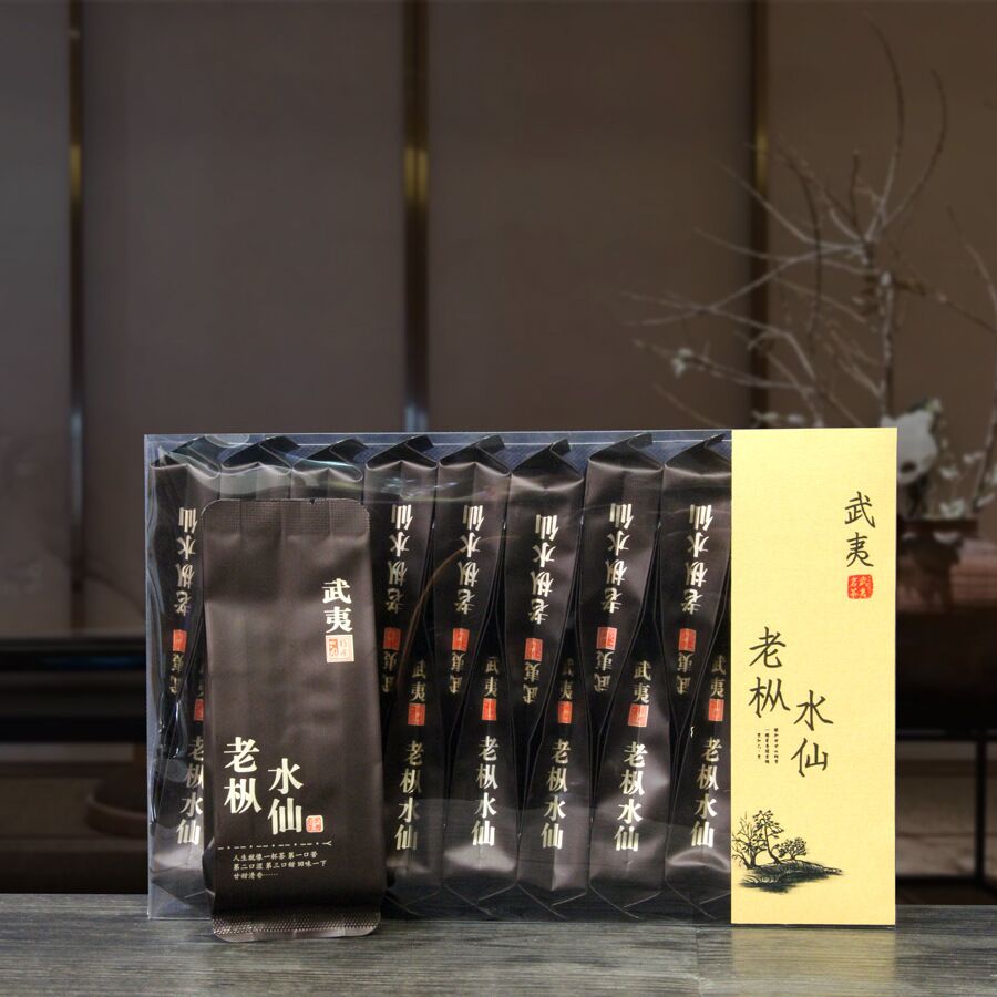 HelloYoung HELLOYOUNG 60Pcs*8g Supreme Wuyi Shuixian Rock Oolong Tea Shui Hsien Dahongpao Main image