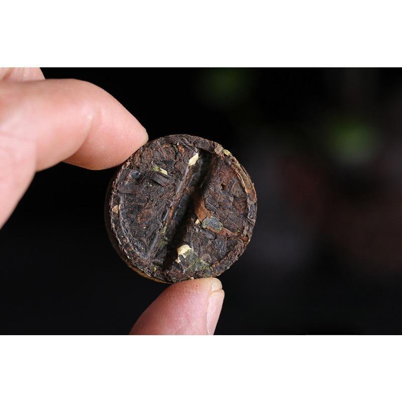 HelloYoungTea Yunnan Puer Small Tuocha Ripe Tea Original Mini Tuocha Small Round Tea Cake 500g