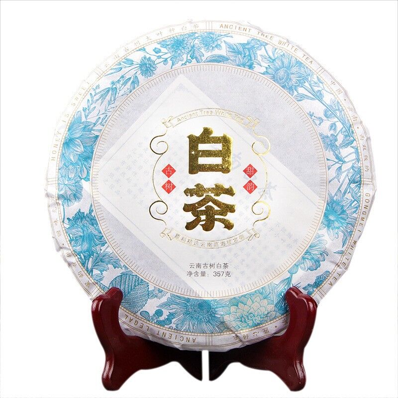 HelloYoung Puer Tea Cloud-like White Beauty Premium Raw Puerh Tea 357g Golden White Sheng