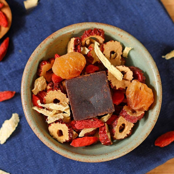 Brown Sugar Ginger Tea Longan Jujube Goji Berry Black Sugar Ginger Jujube Tea