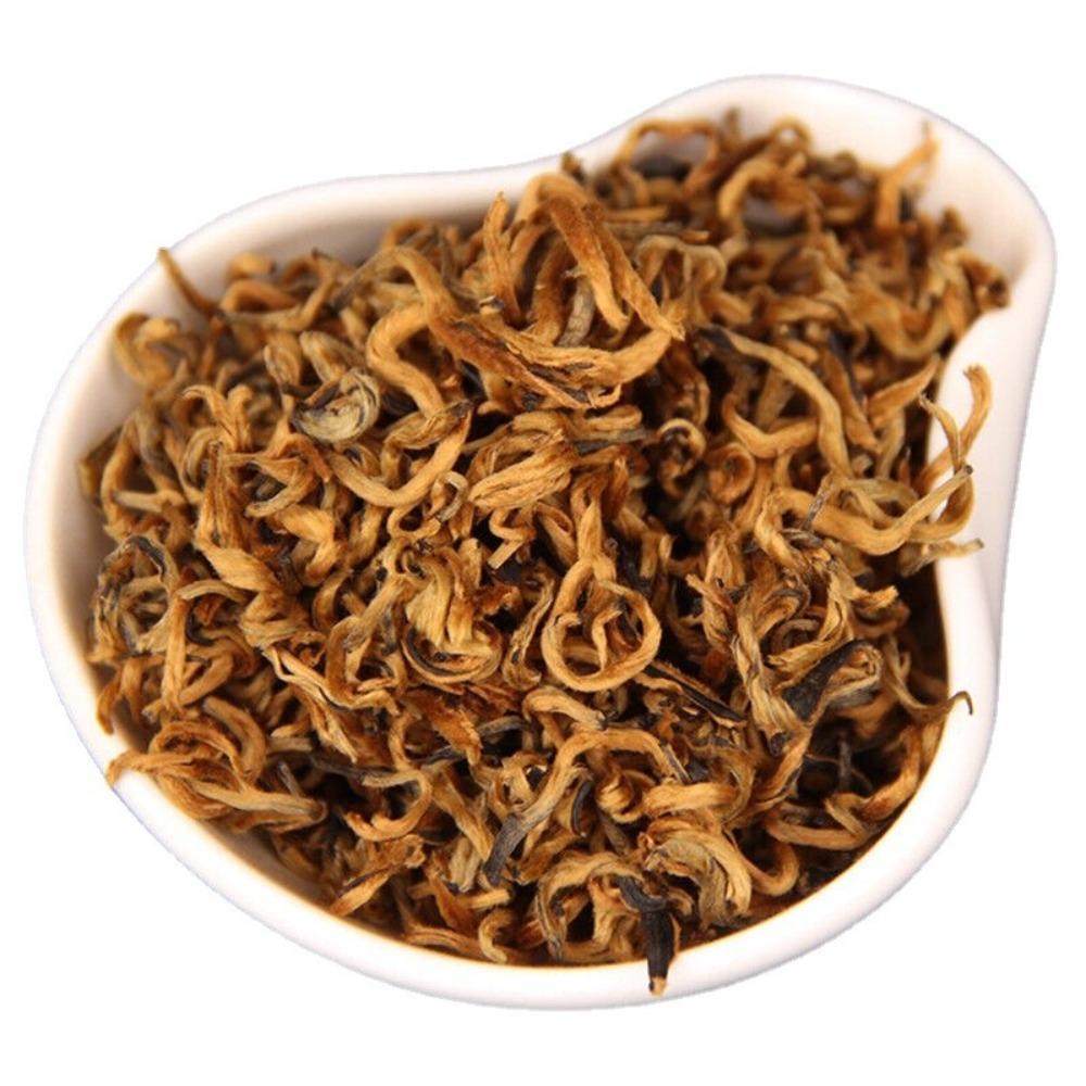 HelloYoungTea Yunnan Black Tea Honey Aroma Golden Buds Fengqing Dian Hong Kung Fu 100g
