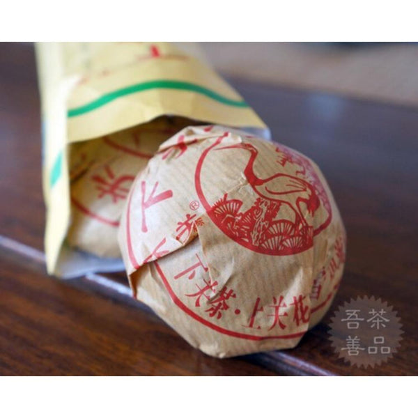 HelloYoungTea Yunnan Xiaguan Jia Ji Tuo Cha Puer Tea 100g x 5 First Class Ripened Tea