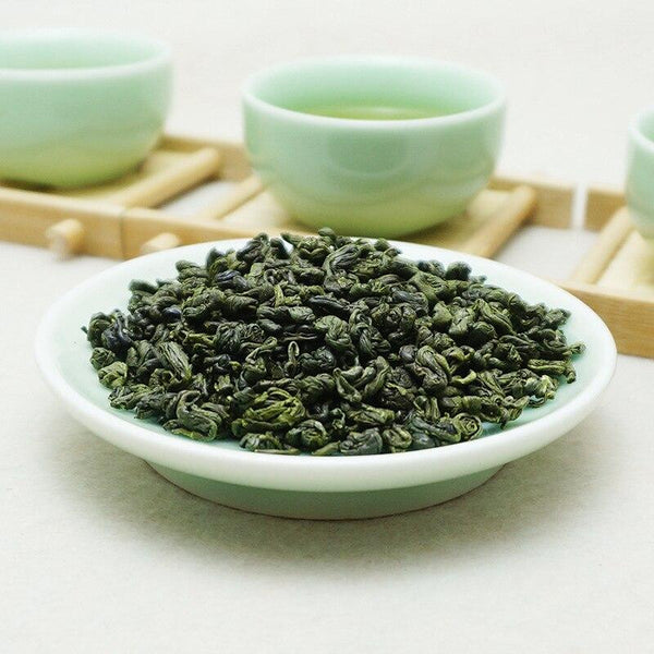 HelloYoungTea 2024 Biluochun Green Tea "Tian Wang", Curly Fresh Leaf Green Tea with Luzhou Flavor, 250g