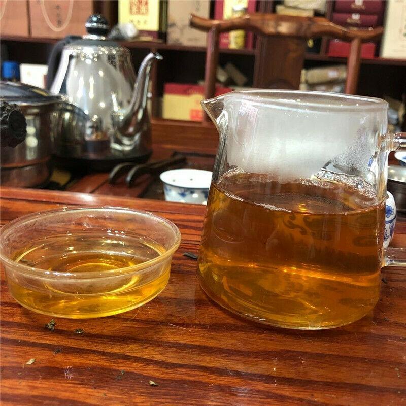 HelloYoungTea Organic Baishaxi Dark Tea Fu Zhuan Brick Tea China Anhua Black Tea Fu Cha 300g