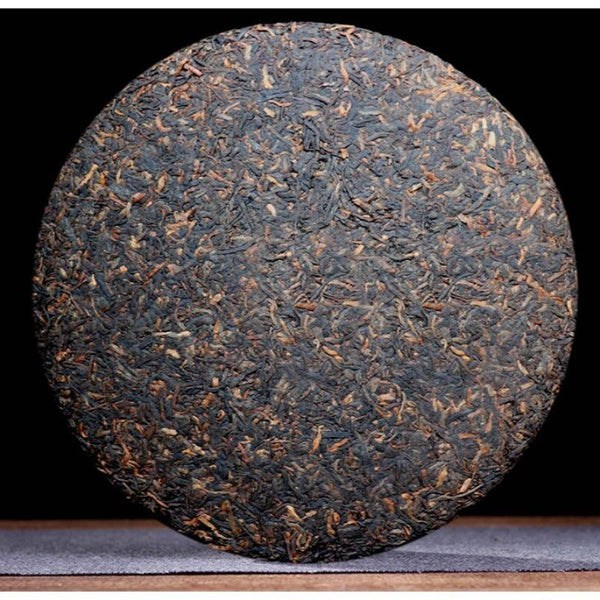 HelloYoungTea Yunnan Bulang Mountain Premium Bulang Golden Bud Pu-erh Ripe Cake 357g