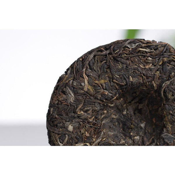 HelloYoungTea Yunnan Pu'er Tea Cake 100g Ban Zhang Raw Tea Cake