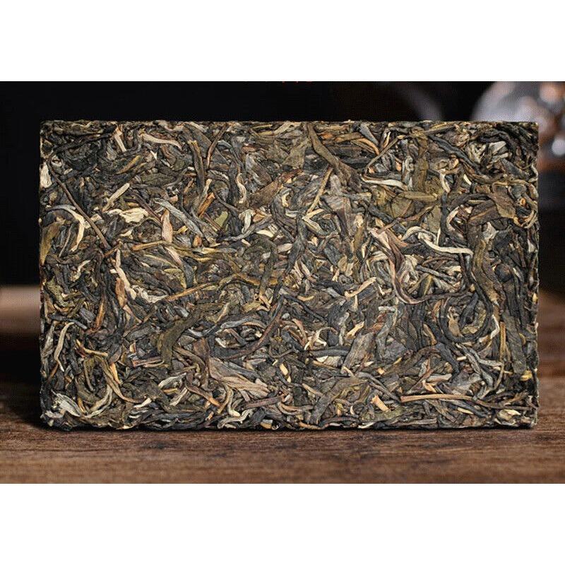 HelloYoungTea Yunnan Pu'er Raw Tea Brick Ancient Tree Tea 250g Pu'er Tea Brick