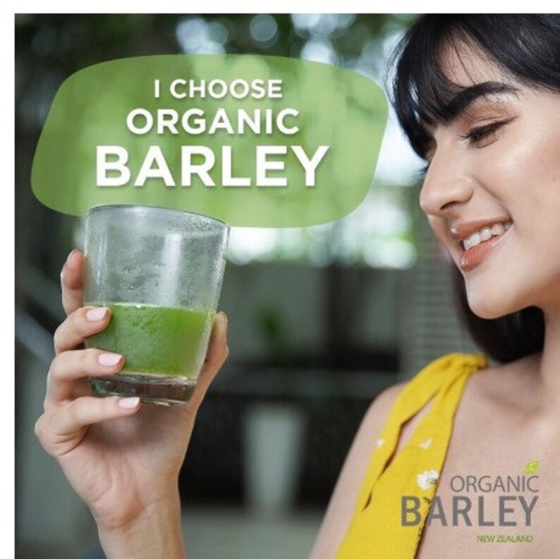 HelloYoung Organic Barley Grass Powder original 250g barley grass official store organic barley grass powder Rich in Fibers, Vitamins, Minerals, Raw Organic Perfect Food Green Superfood