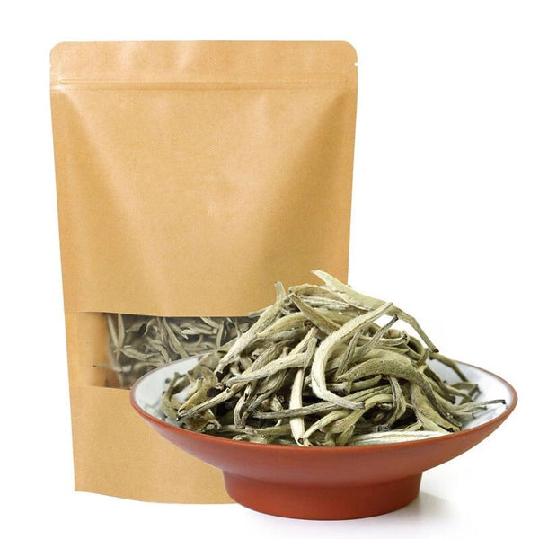 HelloYoungTea 250g Premium Silver Needle White Tea Bai hao Yin zhen Chinese Tips Loose Tea