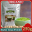 HelloYoung 250g Organic Barley Grass Powder Gluten Free Non-GMO Superfood Vegan RAW, GREENISH LIKE LEAVES, NO PRESERVATIVE,NON GMO
