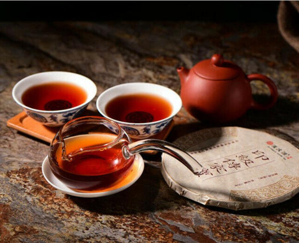 HelloYoungTea Puer Cooked Tea Puerh Tea 100g Palace Small Brick Puer BlackTea Yunnan Green Tea