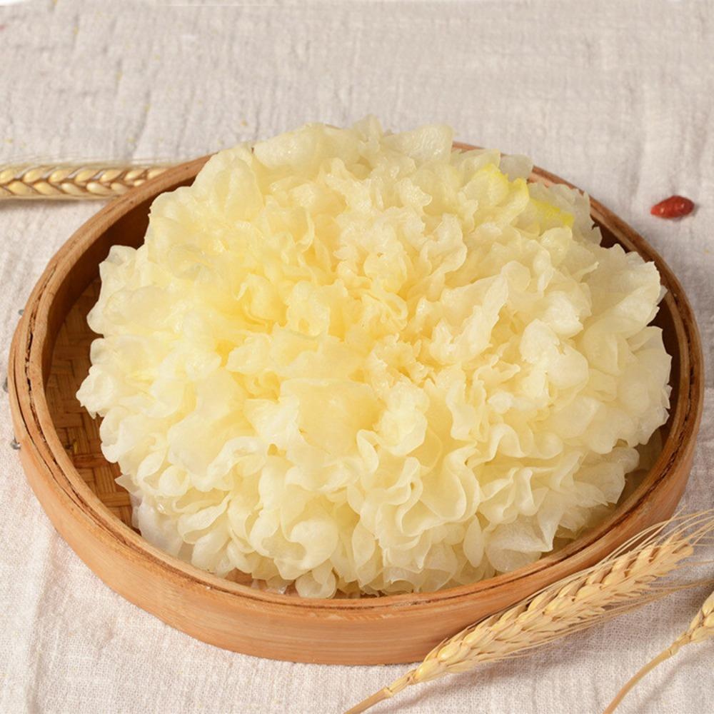HelloYoungTea Dried White Fungus Snow Fungus 250g Natural Organic Healthy Food