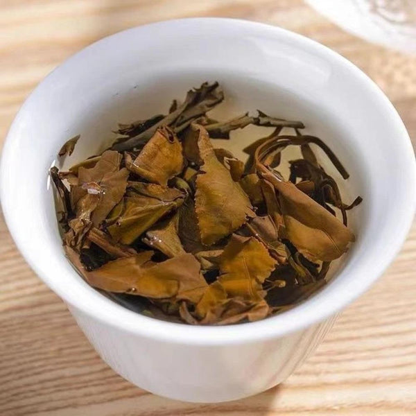 1000gFuDing Ball-shaped Aged Shou Mei Longevity Eyebrow Handmade pearl White Tea 1000克福鼎球形陈年寿眉 手工珍珠白茶