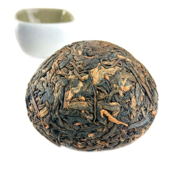 HelloYoungTea 100g organic Yunnan high quality and tasty Ripe puer tea Chinese famous tuocha