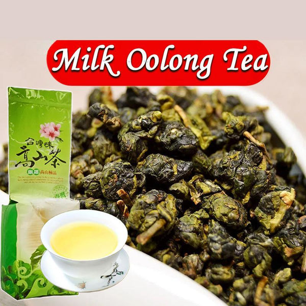 HelloYoungTea HelloYoung Jin Xuan Milk Oolong Tea Loose Leaf Organic Taiwan Green Food for Detox Weight Loss - 250g Strong aroma resistant to brewing