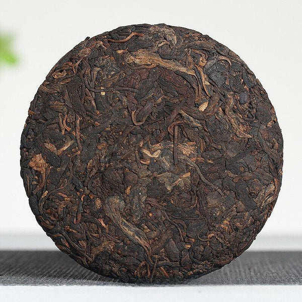 HelloYoungTea 100g Yunnan Pu'er Tea Golden Hao Yu Lian Small Cake Ripe Pu'er Tea