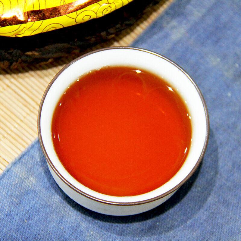 HelloYoungTea 2019 Zhong Cha Menghai Pu'er Ripe Puerh Tea Cake "Year of Rat" Shu Puer 357g