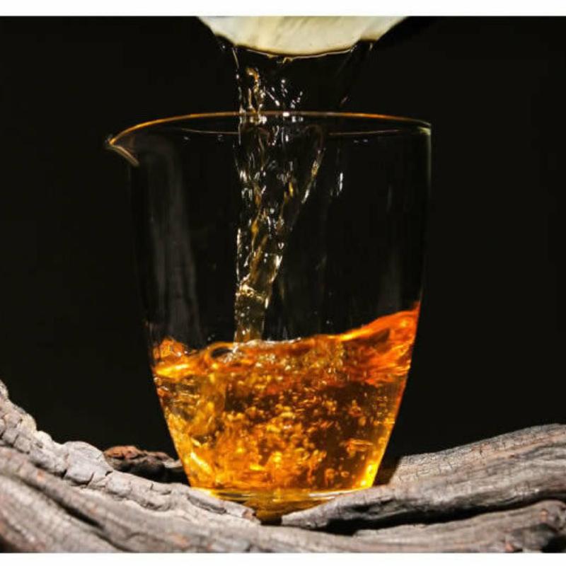 HelloYoungTea YUNNAN YIN HAO BING CHA * 2005 Puwen YUNYA Aged Pu-erh Puer Tea Raw Cake 400g