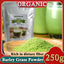 HelloYoung HelloYoung 250g Organic Barley Grass Powder Gluten Free Non-GMO Superfood Organic Barley Low Carb Diabetic Friendly e for weight loss