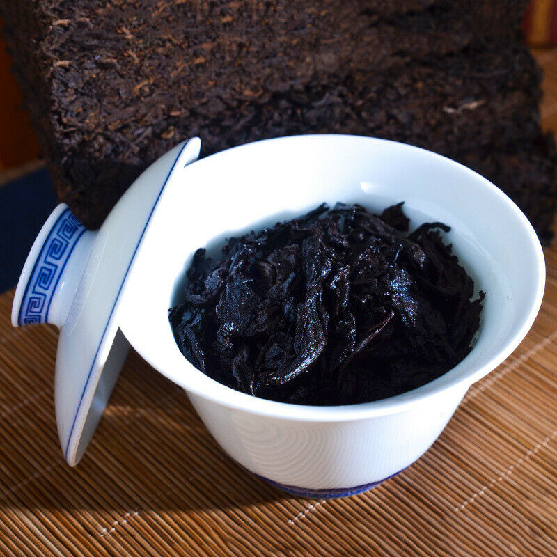 HelloYoung High Quality Cooked Puer TeaHandmade Ripe Pu erh Tea Brick Yunnan Menghai  250g