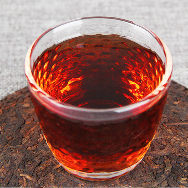 HelloYoung The More Fragrant Premium Cooked Puerh Tea Cake Chinese Yunnan Tea TheOlder 200g
