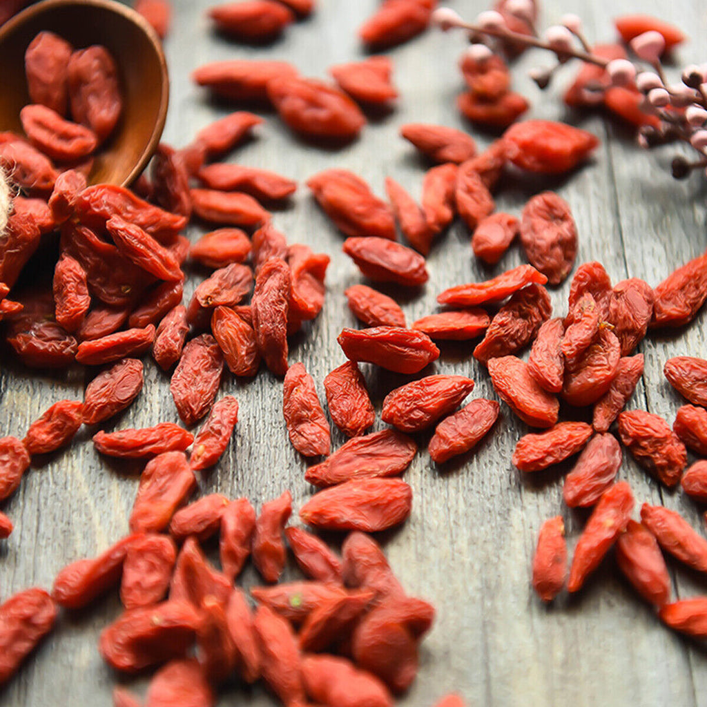 Chinese Goji Berries Wolfberry Tea Green Food Natural Lycium Pure No Need Wash