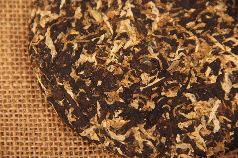 HelloYoung 100g Puer Chrysanthemum Flavor Black Tea Yunnan Pu Erh Tea Herbal Slimming Tea