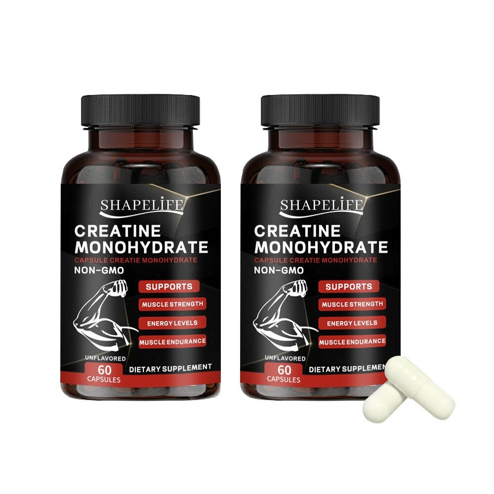 Primaforce Creatine Monohydrate Capsules - 60 Capsules, 3,000mg per Serving
